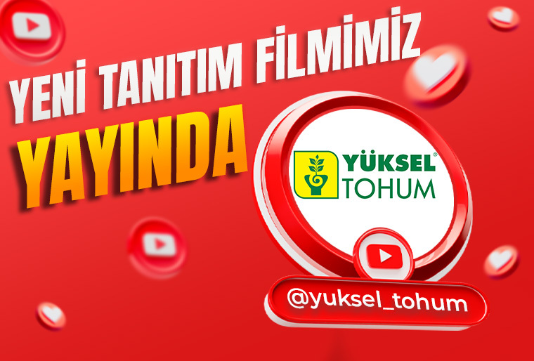 Yüksel Tohum Yeni Tanıtım Filmimiz Youtube Kanalımızda Yayında!