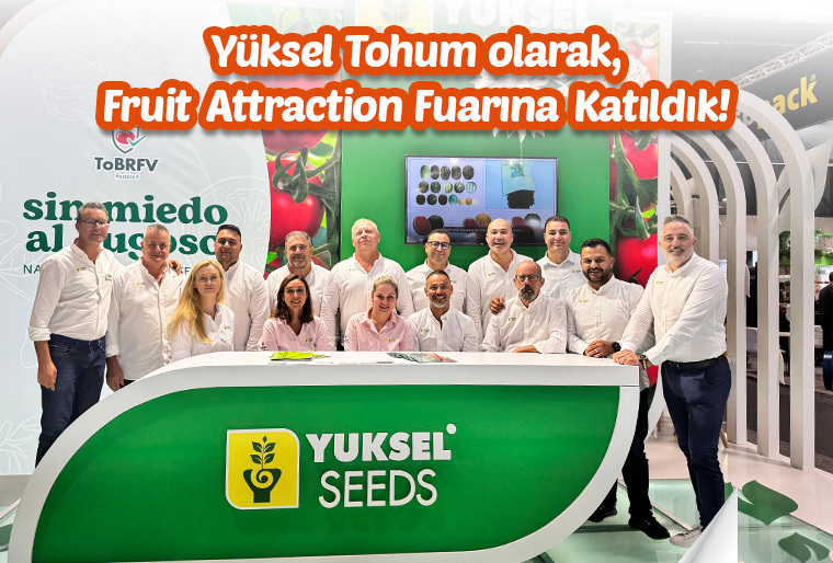 ✨Yüksel Tohum olarak, Fruit Attraction Fuarına Katıldık!